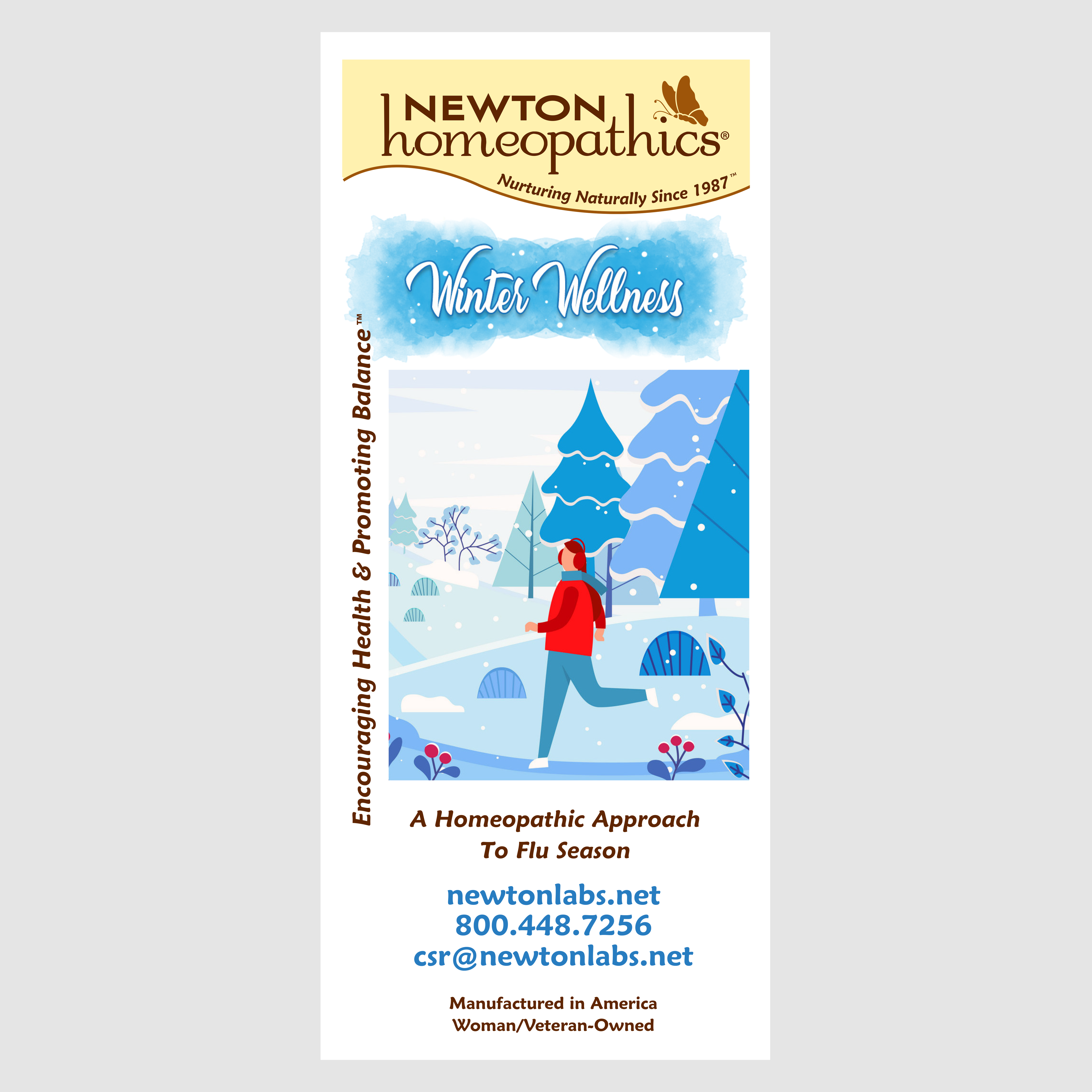 NEWTON homeopathics Winter Wellness Brochure (PDF Download Only)