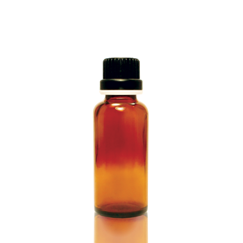 Empty 1 Oz. (30ml) Bottle With Cap (No Euro-Dropper)